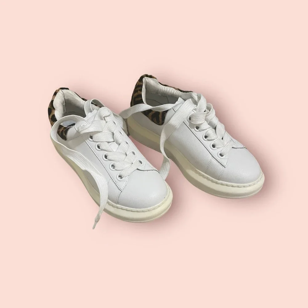 Steven by Steve Madden Glazed Platform Sneakers owned/worn by‎ Megan Fox